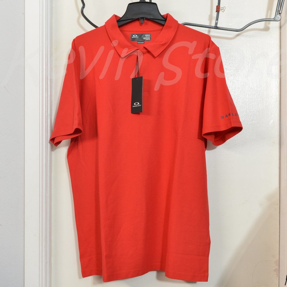 Oakley Men's Clubhouse Rc Polo 2.0  Red - Picture 10 of 12